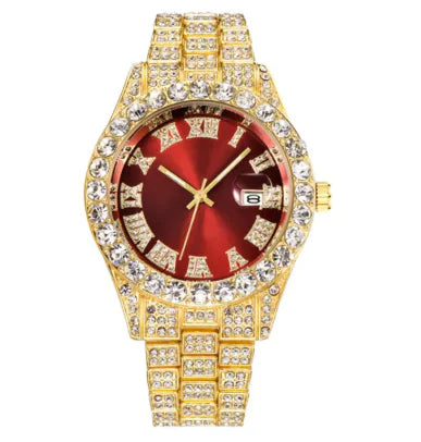 Hip Hop Diamond Watch – Luxury Iced Out Style