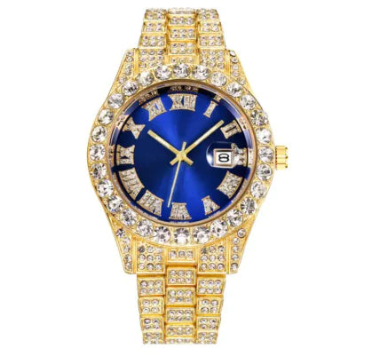 Hip Hop Diamond Watch – Luxury Iced Out Style