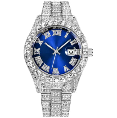 Hip Hop Diamond Watch – Luxury Iced Out Style