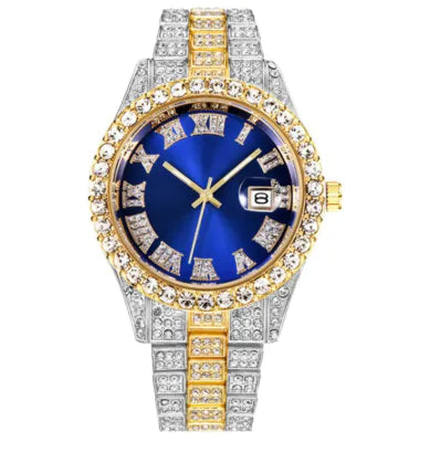 Hip Hop Diamond Watch – Luxury Iced Out Style